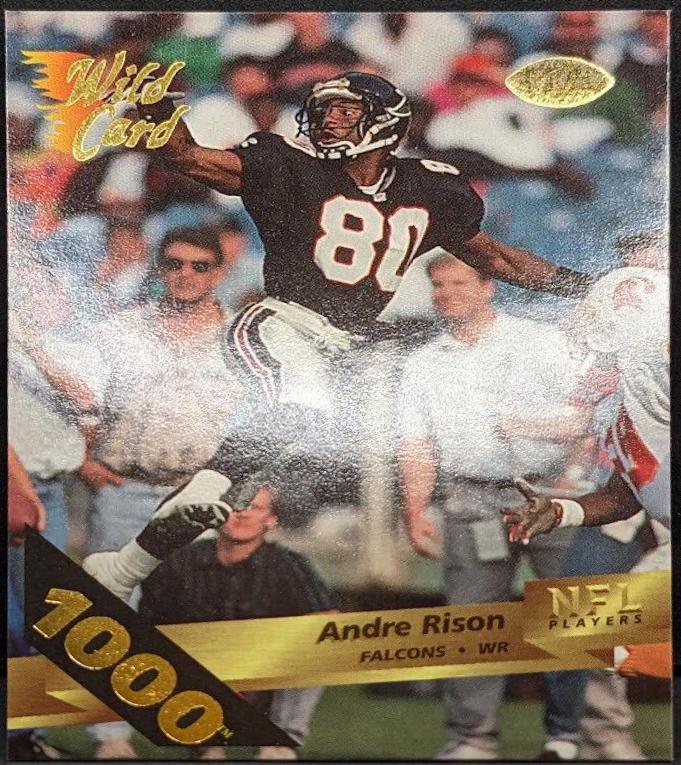 Andre Rison [1000 Stripe] #102