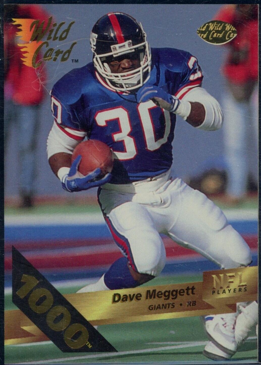 Dave Meggett [1000 Stripe] #112