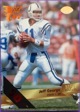 Jeff George [50 Stripe] #80
