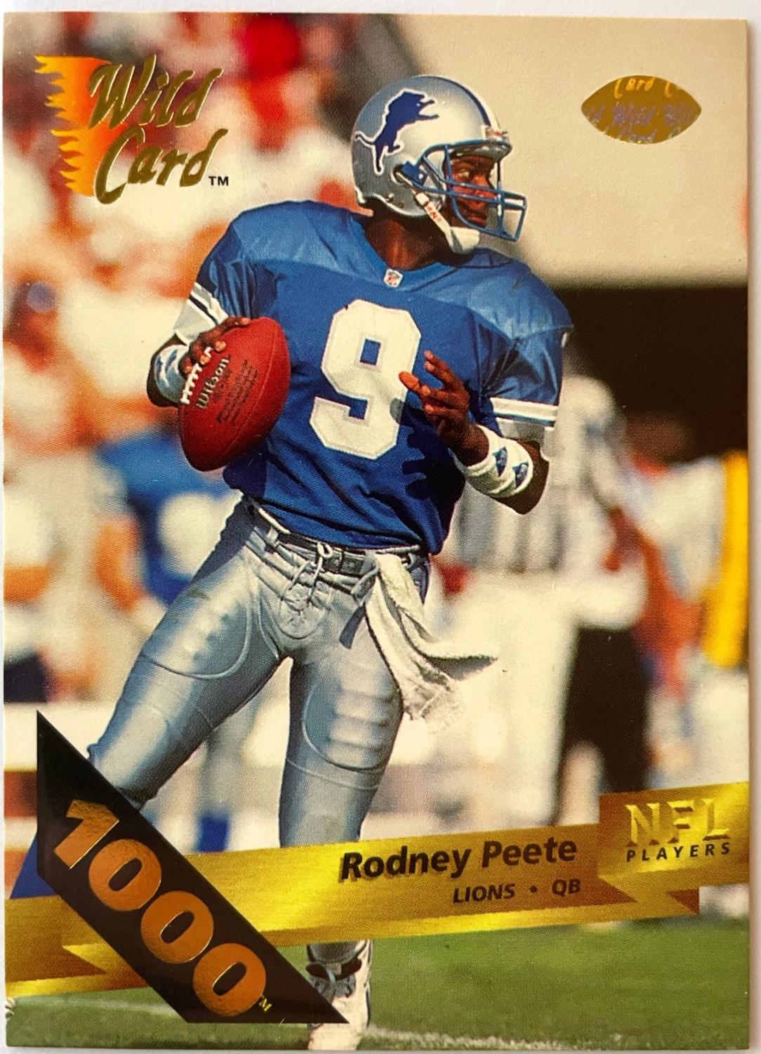 Rodney Peete [1000 Stripe] #123