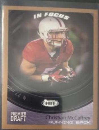 Christian McCaffrey [Gold] #127