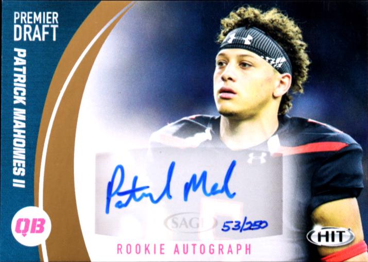 Patrick Mahomes II [Gold] #A23