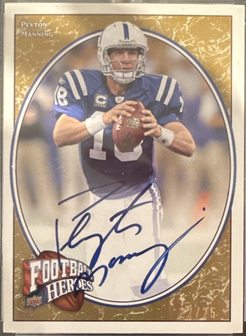 Peyton Manning [Autograph Bronze] #78