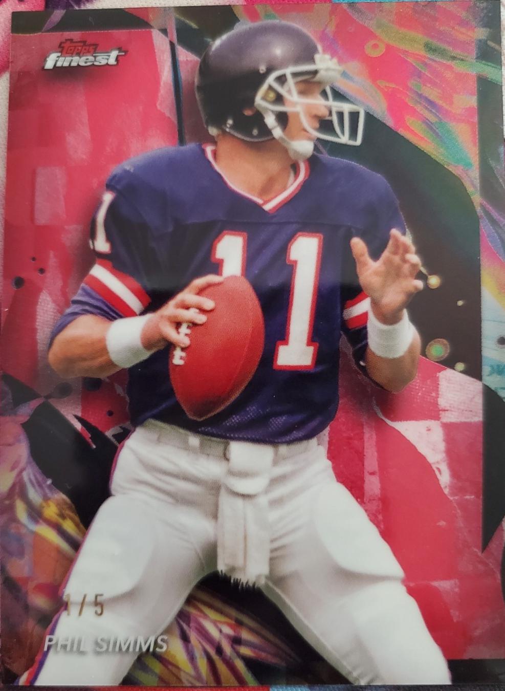 Phil Simms [Red Refractor] #139
