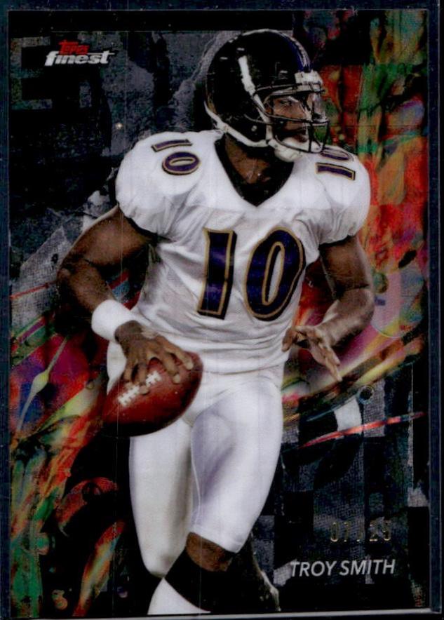 Troy Smith [Black Geometric Refractor] #7