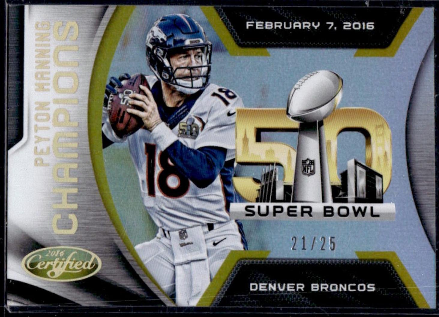Peyton Manning [Gold] #9