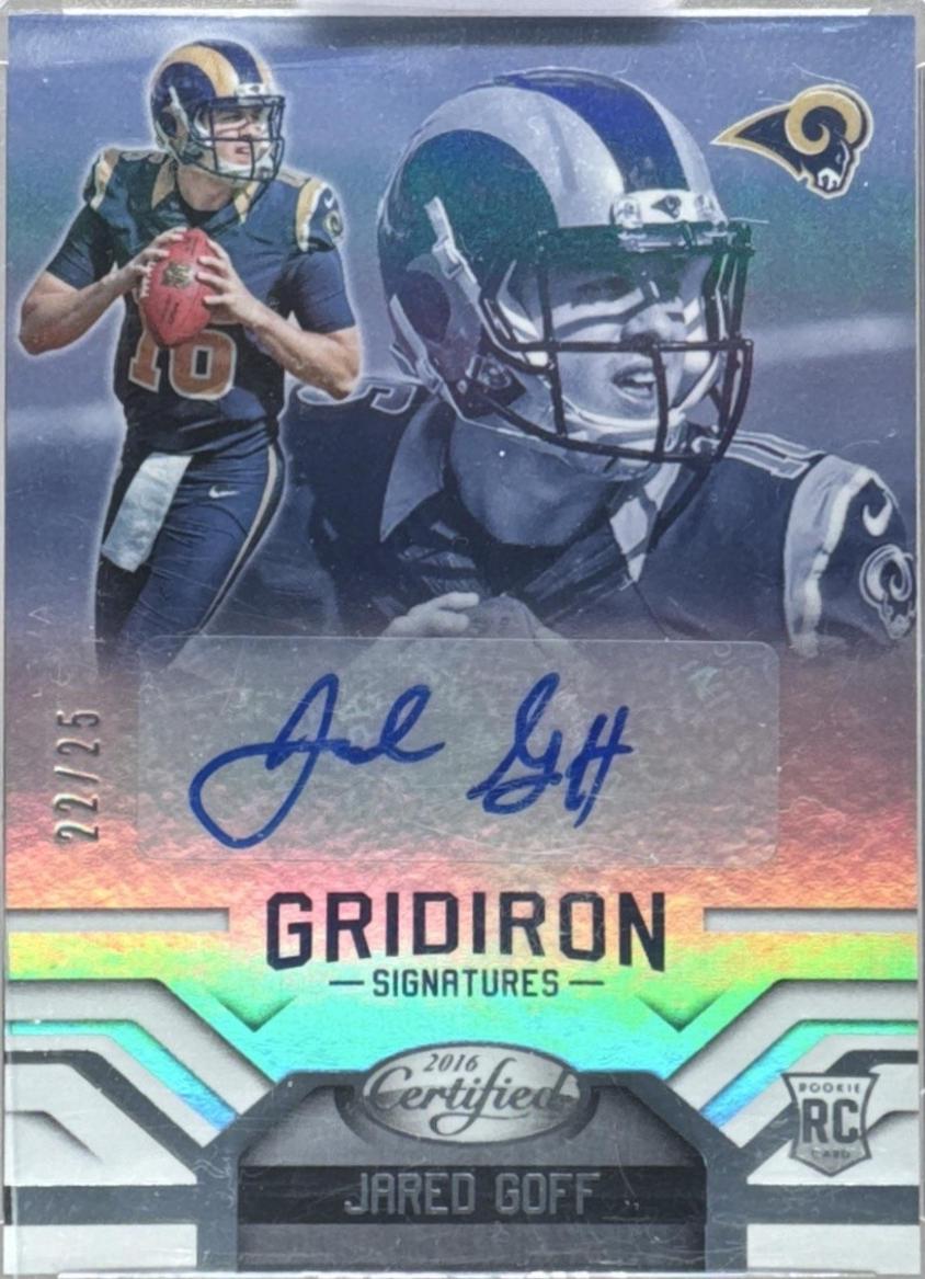 Jared Goff [Gold] #GS-JG