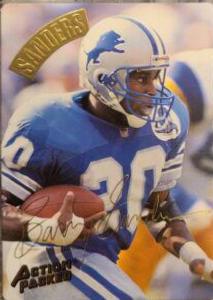 Barry Sanders [Gold Signature] #30