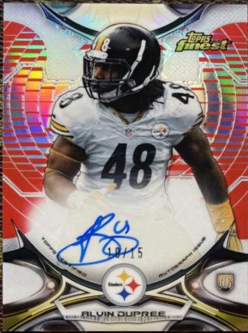 Alvin Dupree [Autograph Red Refractor] #124