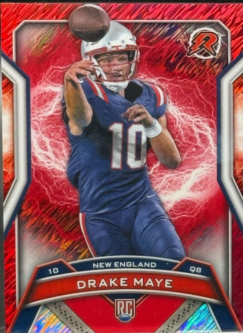Drake Maye [Red Static] #164