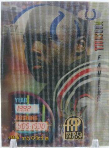 Marshall Faulk [Artist's Proof] #152