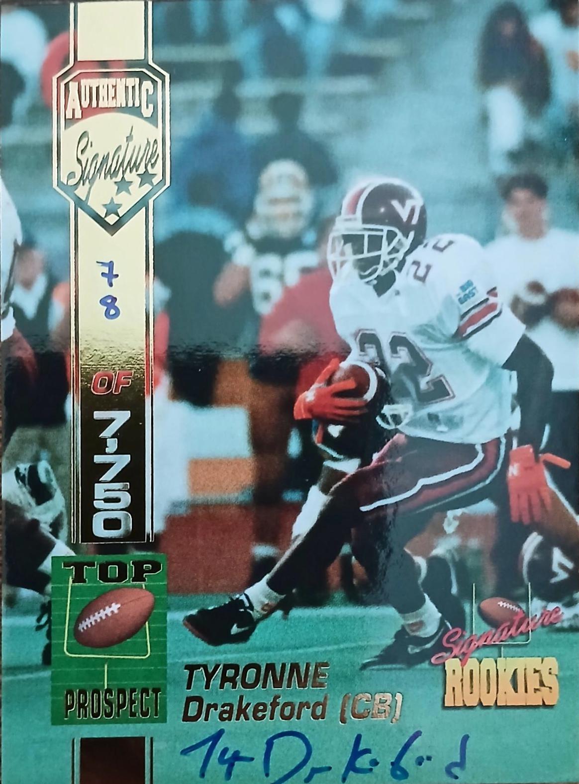 Tyronne Drakeford #16