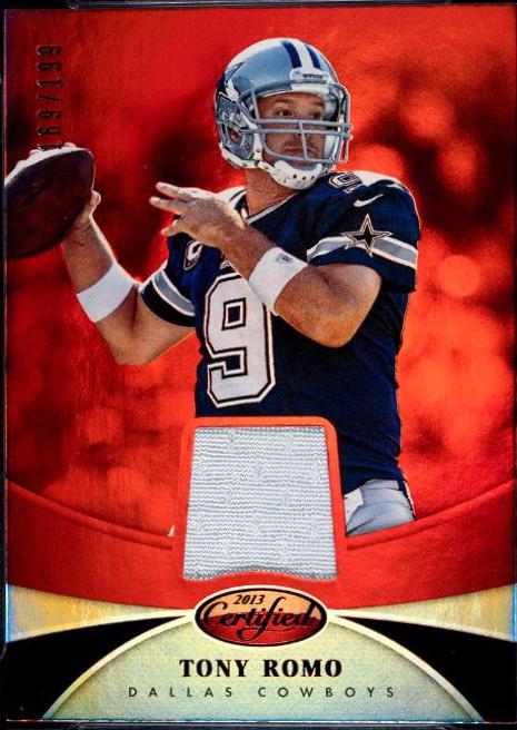 Tony Romo [Mirror Red] #94