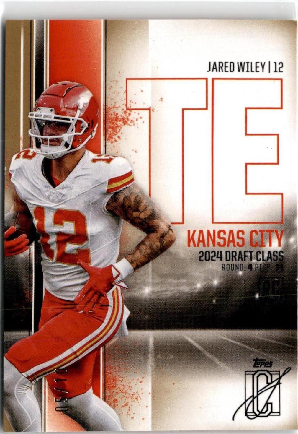Jared Wiley [Gold] #128