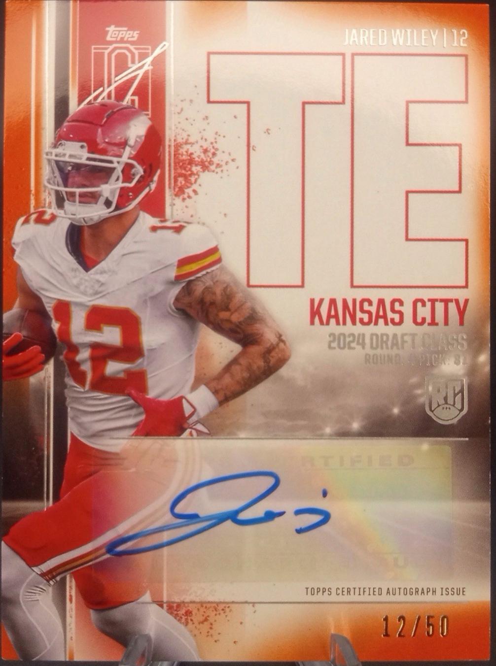 Jared Wiley [Orange] #128