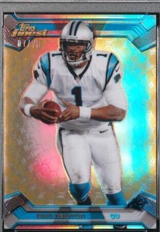 Cam Newton [Gold Refractor] #25