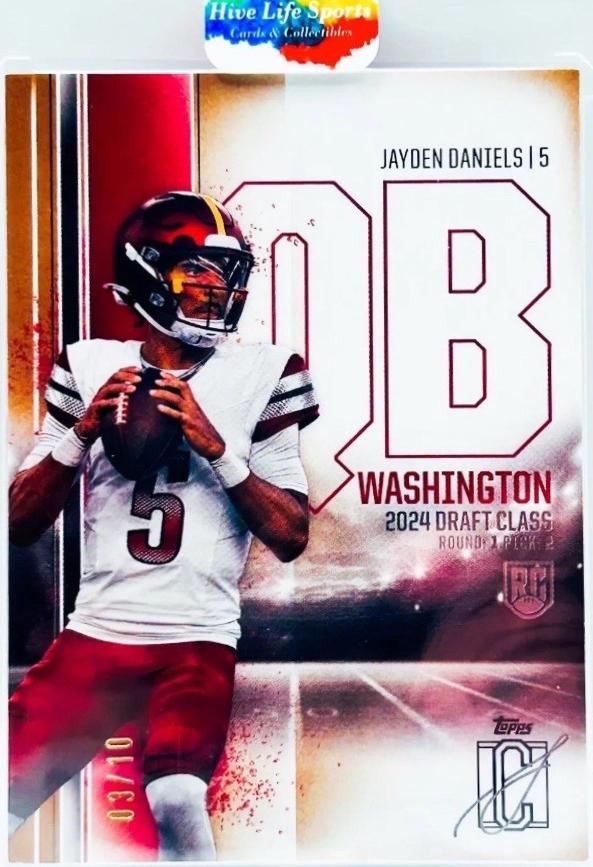 Jayden Daniels [Gold] #194