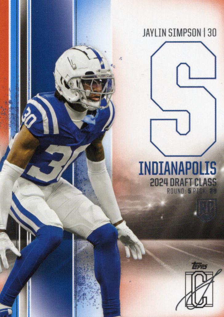 Jaylin Simpson [Blue Orange] #122