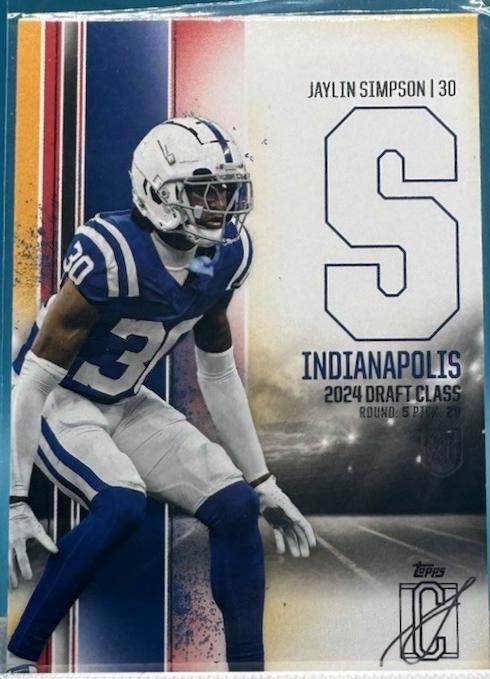 Jaylin Simpson [Red Yellow] #122