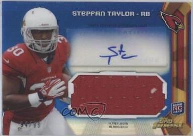Stepfan Taylor [Autograph Blue Refractor] #122