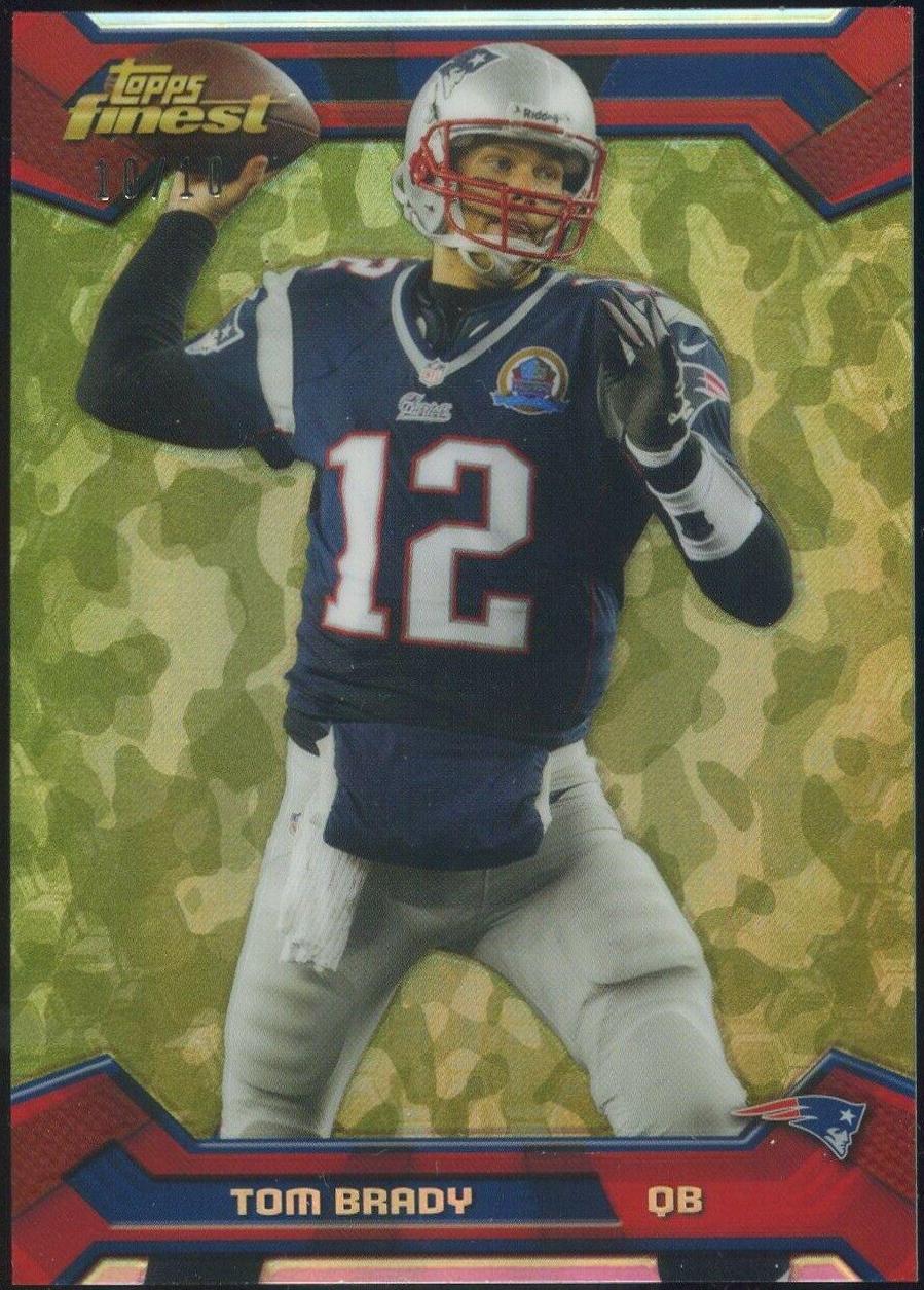 Tom Brady [Camo Refractor] #40