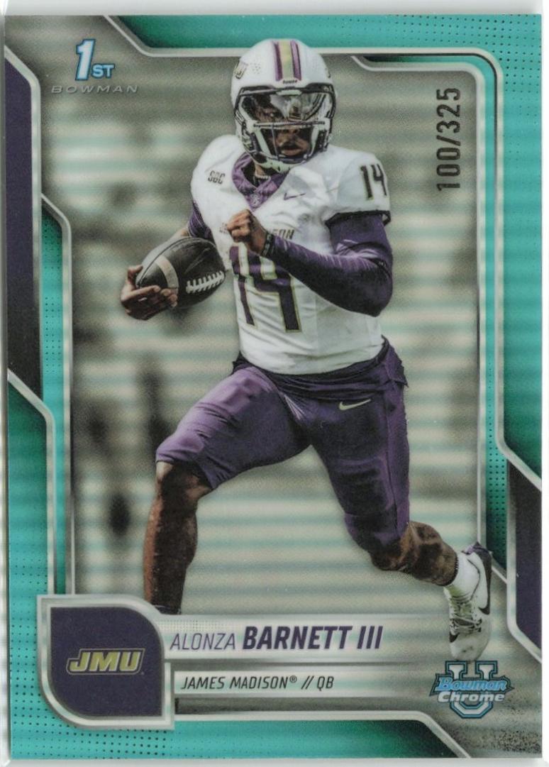 Alonza Barnett III [Aqua Refractor] #35