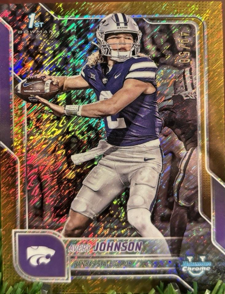 Avery Johnson [Gold Shimmer Refractor] #42