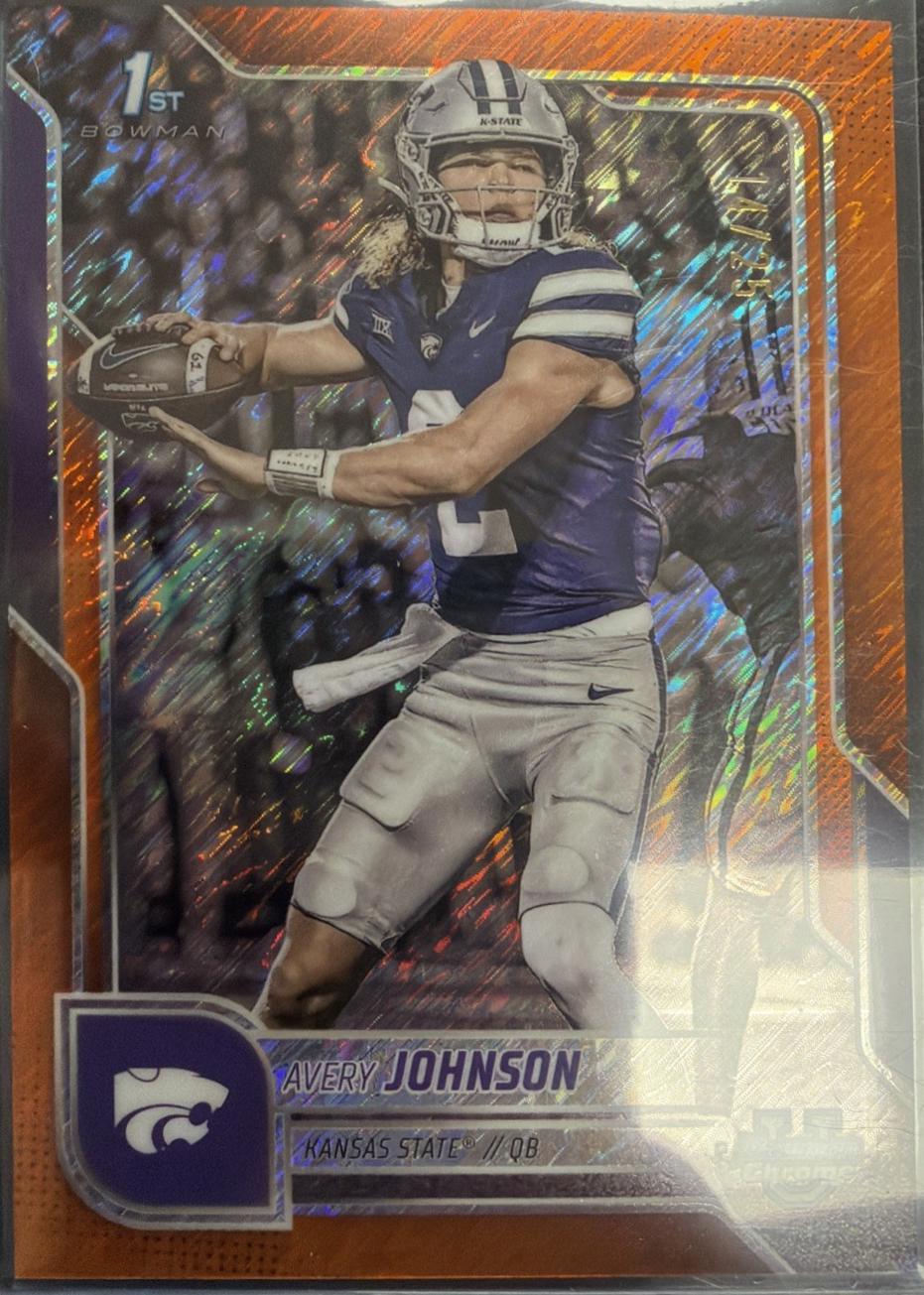 Avery Johnson [Orange Refractor] #42