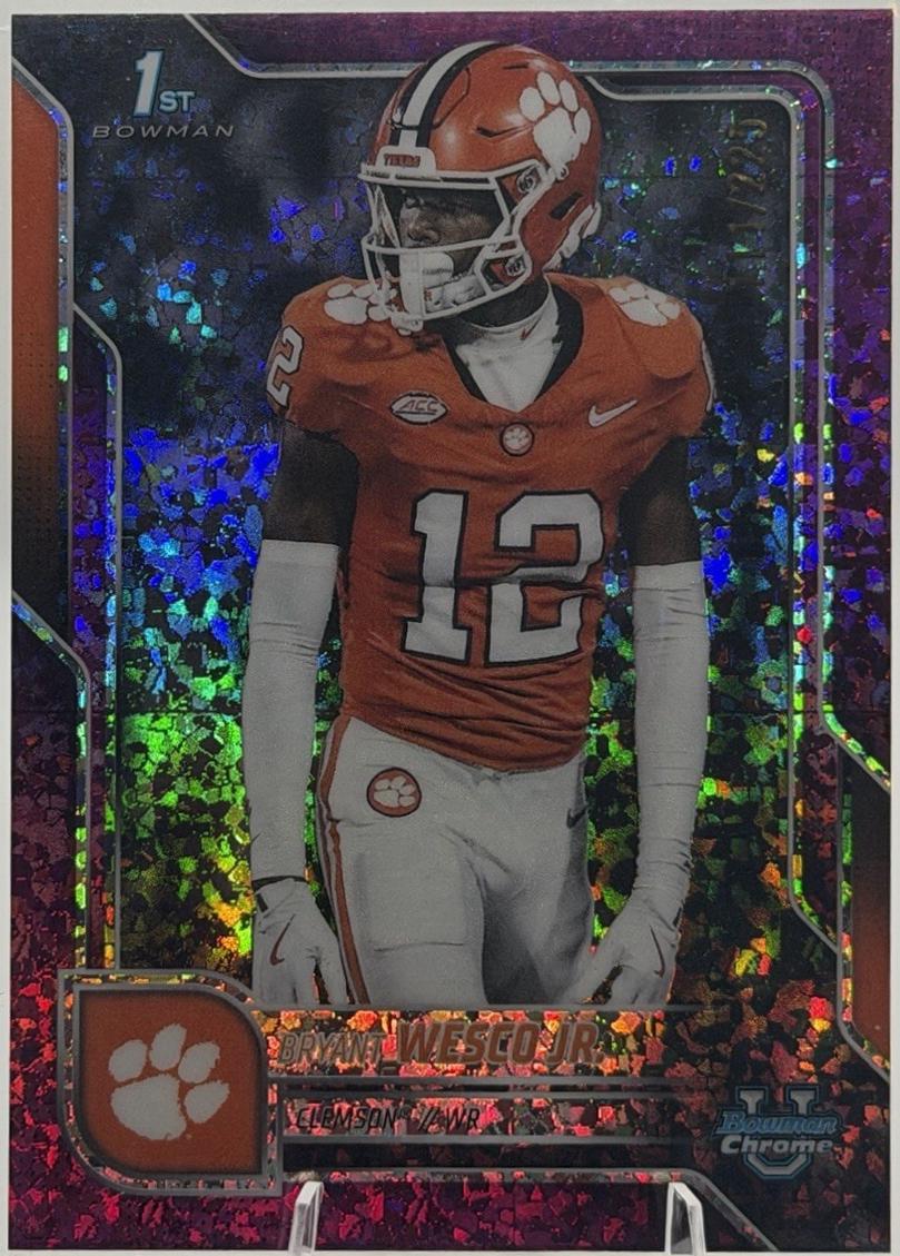 Bryant Wesco Jr. [Fuchsia Mini-Diamond Refractor] #27