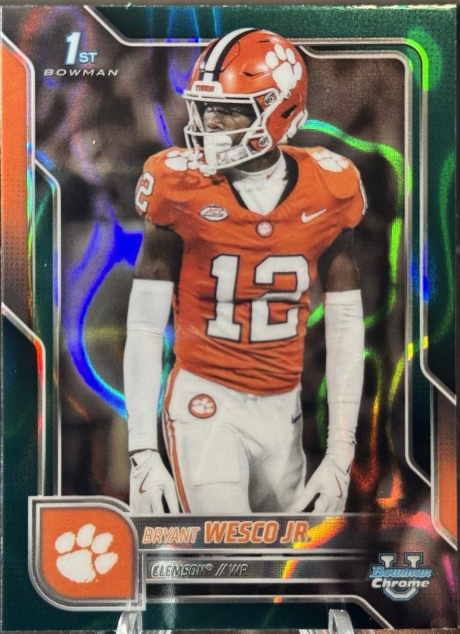 Bryant Wesco Jr. [Teal Lava Refractor] #27
