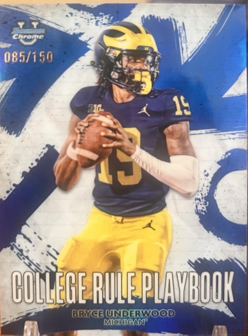 Bryce Underwood [Blue Refractor] #196