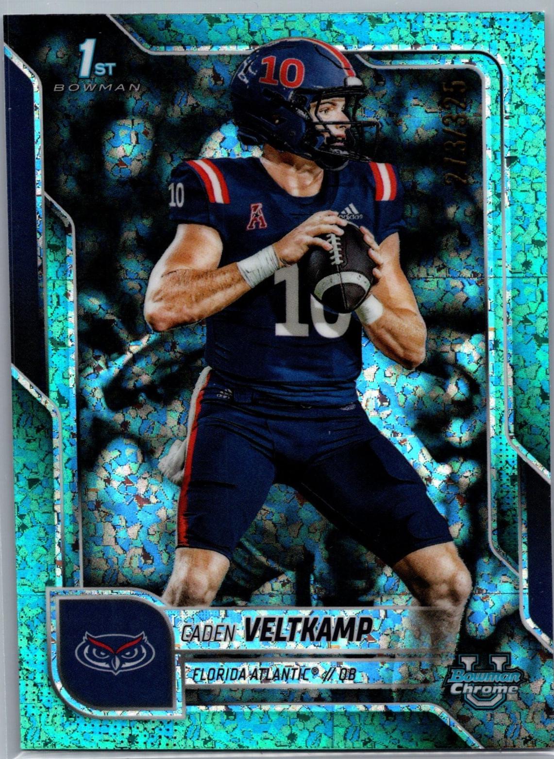 Caden Veltkamp [Aqua Mini-Diamond Refractor] #41