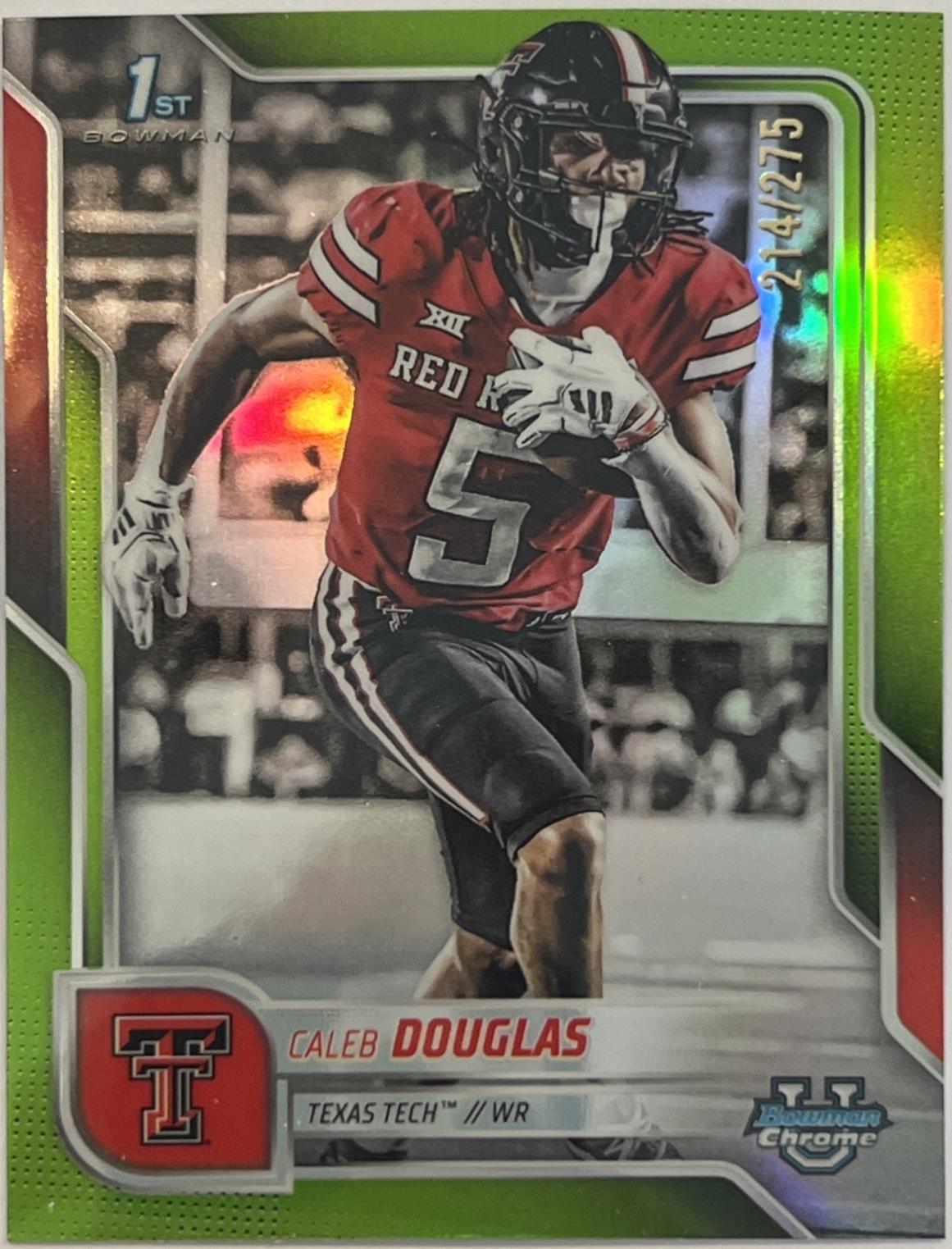 Caleb Douglas [Lime Green Refractor] #74