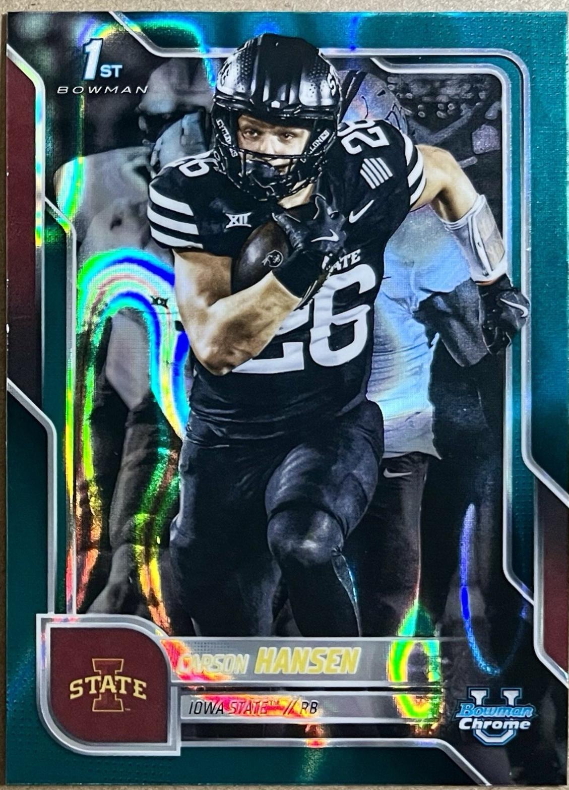Carson Hansen [Aqua Refractor] #55