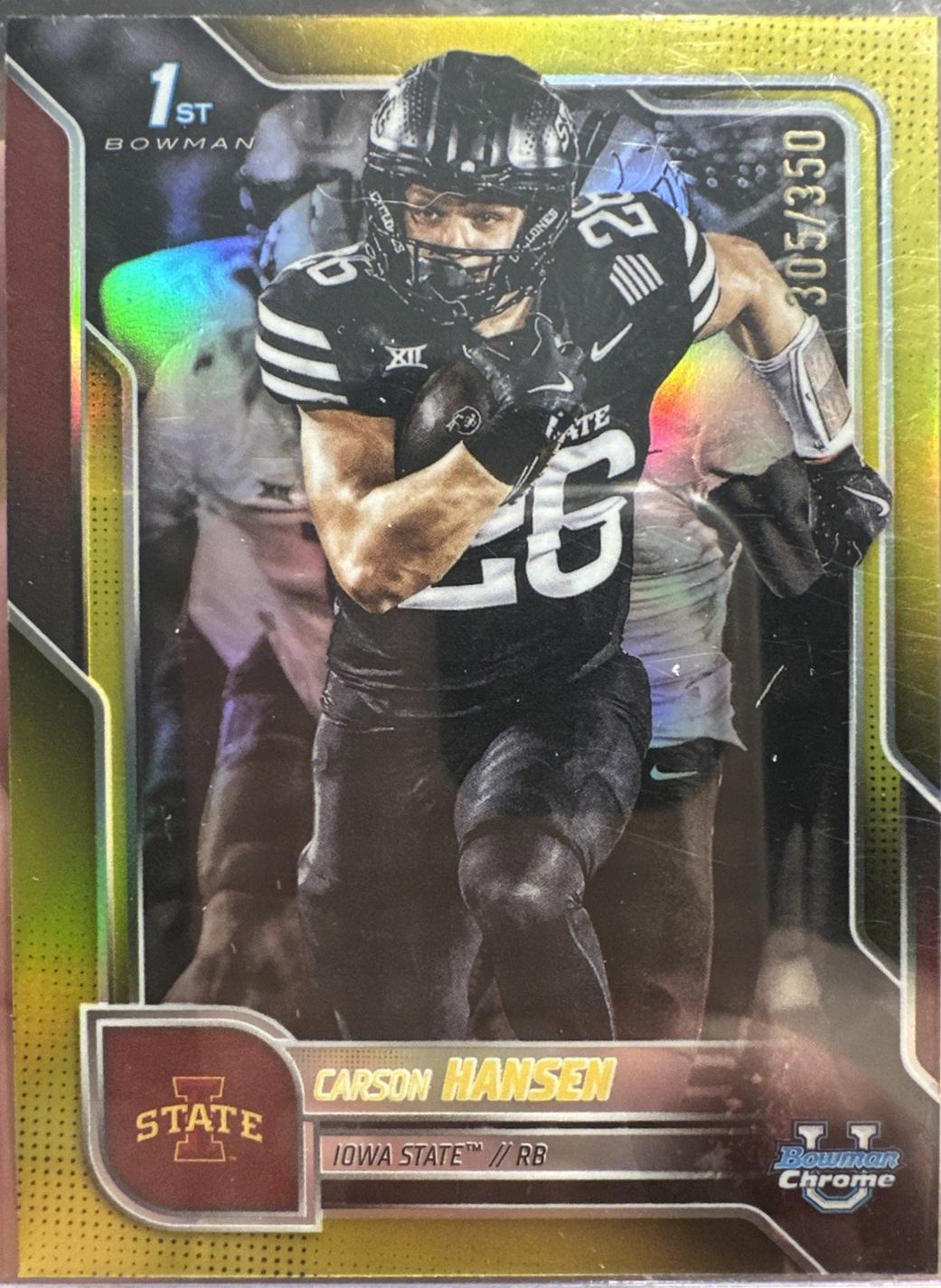Carson Hansen [Yellow Refractor] #55