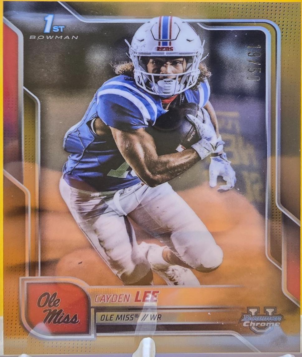 Cayden Lee [Gold Refractor] #50