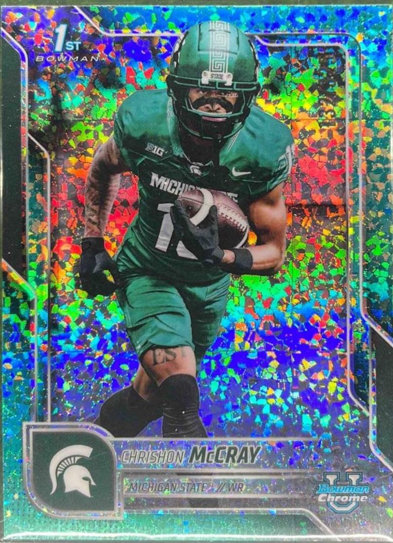 Chrishon McCray [Aqua Mini-Diamond Refractor] #155