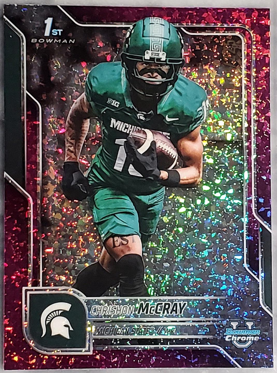 Chrishon McCray [Fuchsia Mini-Diamond Refractor] #155