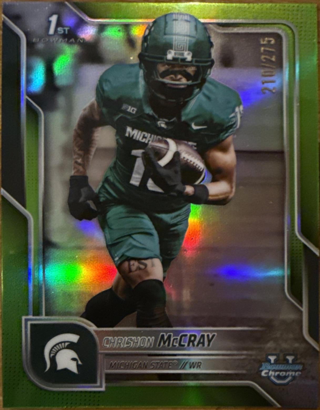 Chrishon McCray [Lime Green Refractor] #155