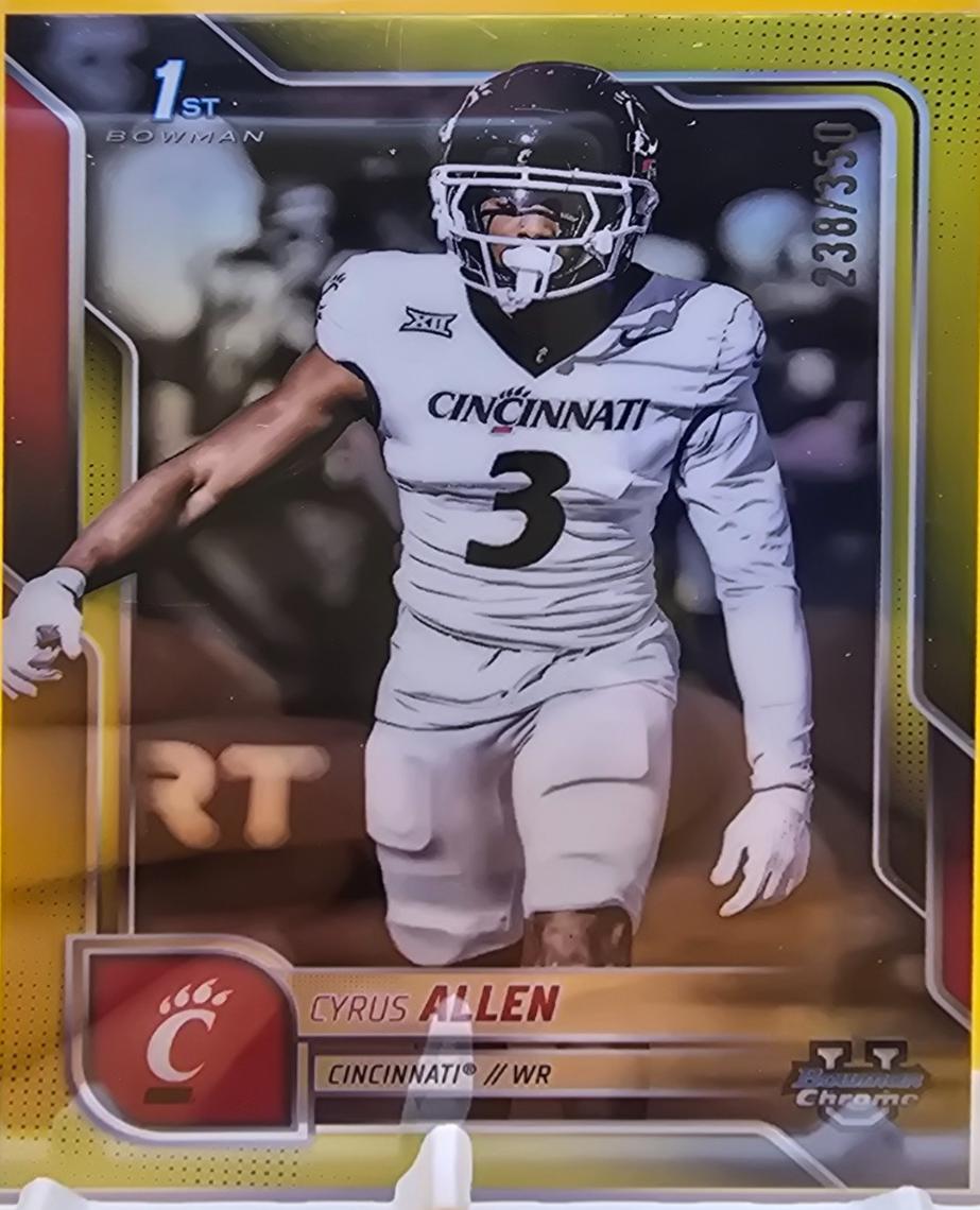 Cyrus Allen [Yellow Refractor] #7