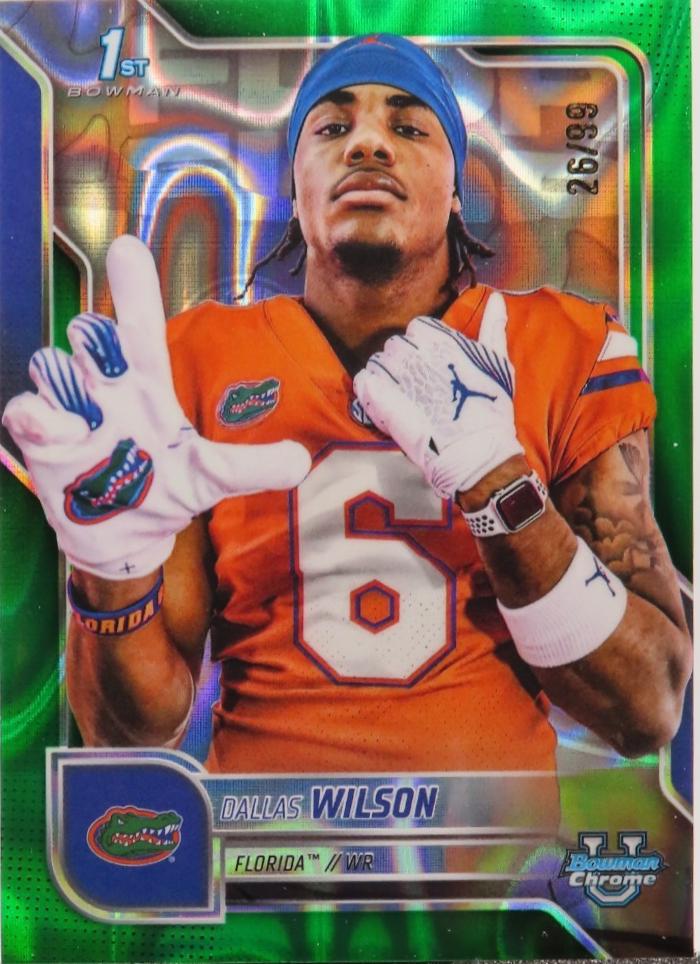 Dallas Wilson [Green Lava Refractor] #181