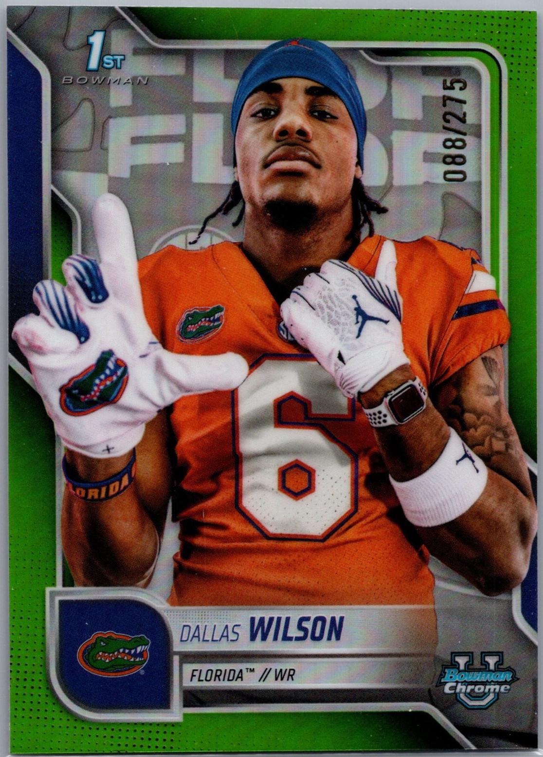 Dallas Wilson [Lime Green Refractor] #181