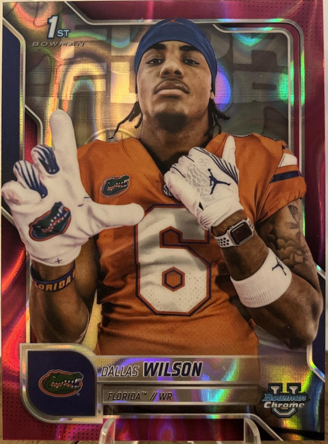 Dallas Wilson [Pink Lava Refractor] #181