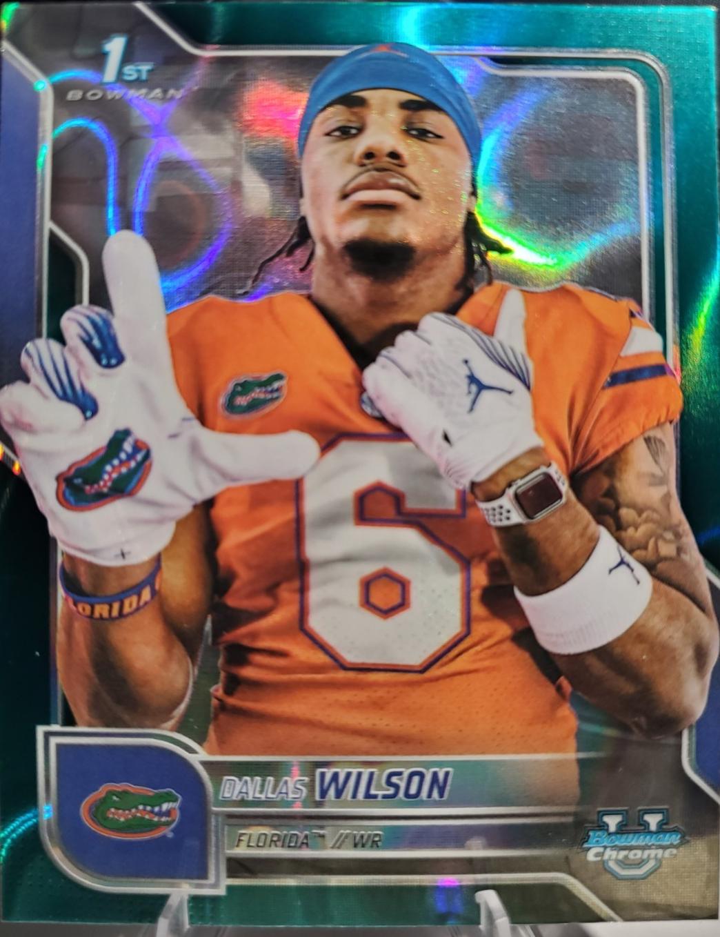 Dallas Wilson [Teal Lava Refractor] #181