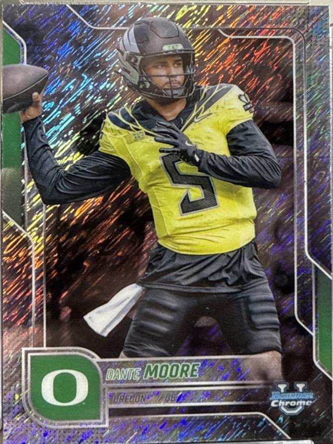 Dante Moore [Shimmer Refractor] #137