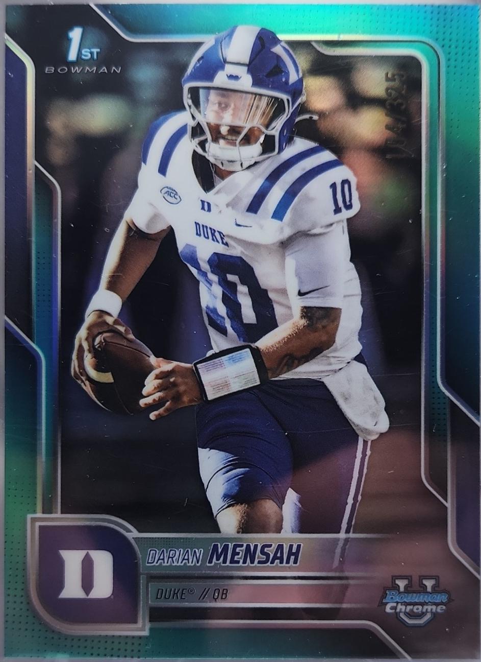 Darian Mensah [Aqua Refractor] #13