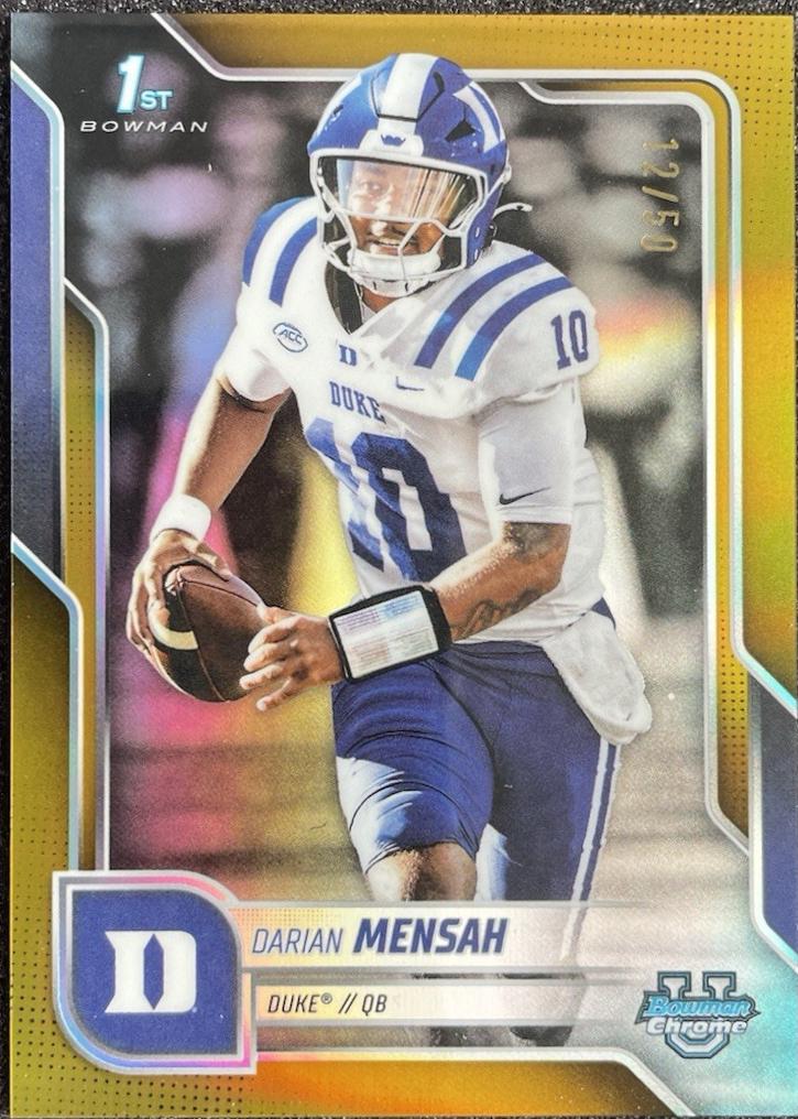Darian Mensah [Gold Refractor] #13
