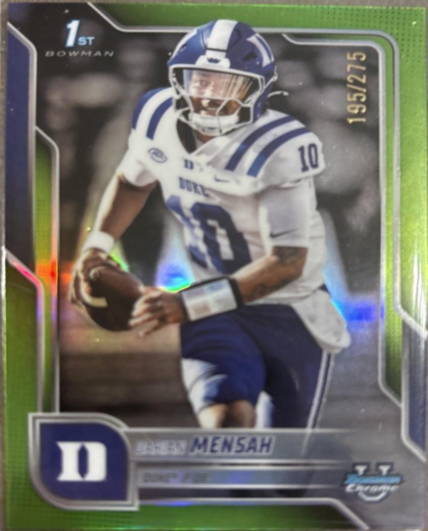 Darian Mensah [Lime Green Refractor] #13