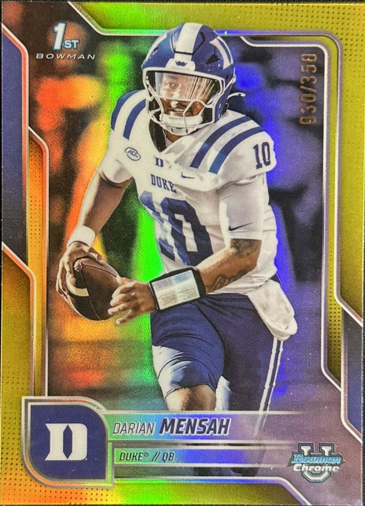 Darian Mensah [Yellow Refractor] #13