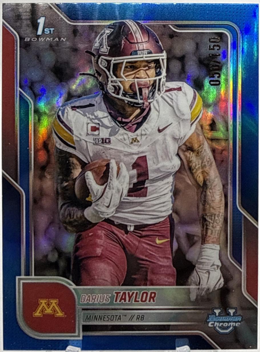 Darius Taylor [Blue Refractor] #126